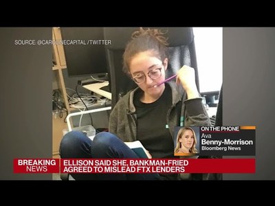 Ellison Admits She, Bankman-Fried Misled FTX Lenders