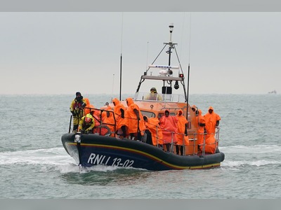 Ninety people cross English Channel in two boats on Christmas Day