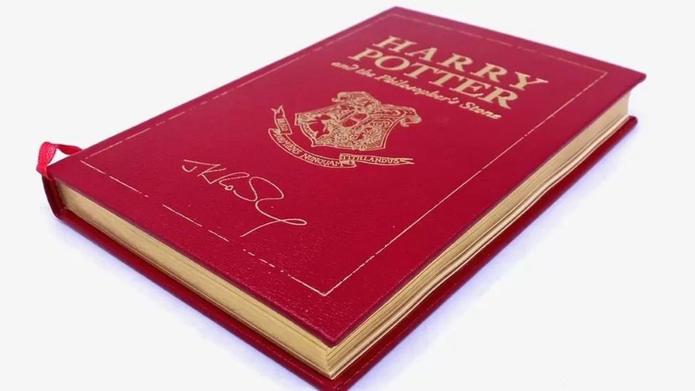 Rare Harry Potter book kept in attic auctioned for £8,000