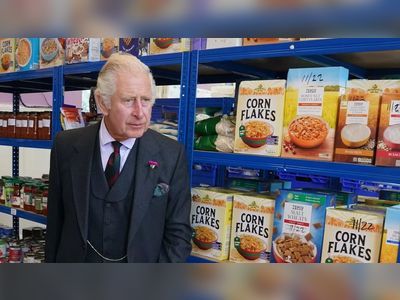 King Charles donates fridges and freezers to food banks