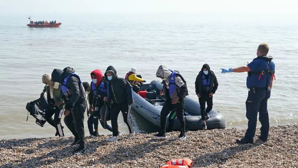 Fewer than 100 migrants arrested for arriving in UK illegally