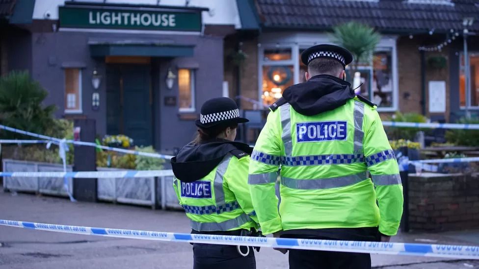 Wallasey pub shooting: Police hunt gunman after woman dies