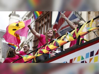 Three percent in England and Wales identify as lesbian, gay or bisexual -census