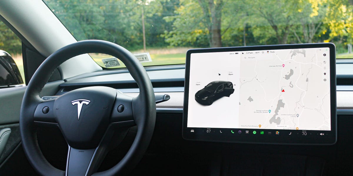 A Tesla driver took a 6,392-mile road trip using Autopilot and Full Self-Driving software — there were some hiccups