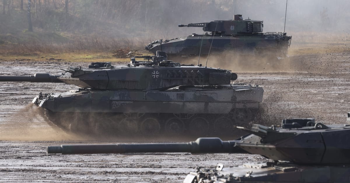 France and Poland push Germany to send Leopard tanks to Ukraine