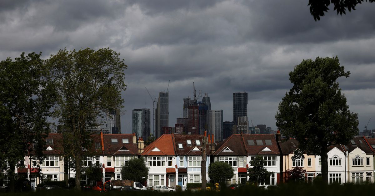 Biggest UK house price fall recorded since financial crisis