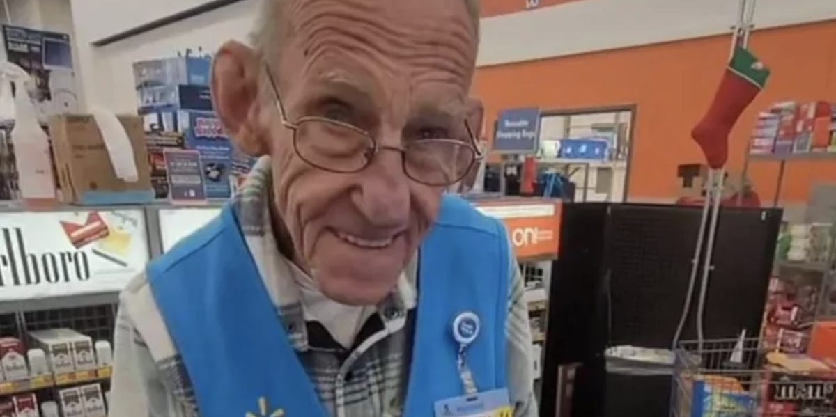 An 82-year-old Walmart cashier finally retires after TikToker helps raise more than $100,000 in online donations