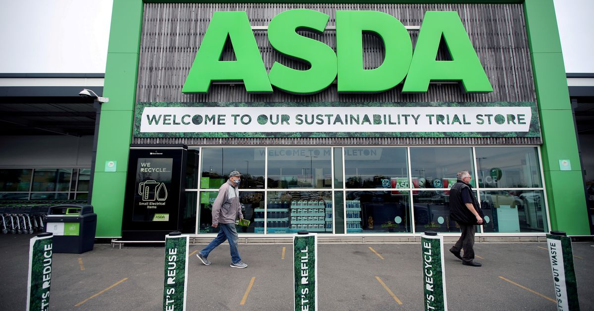 Owners of UK supermarket Asda and EG Group considering merger, the Times reports