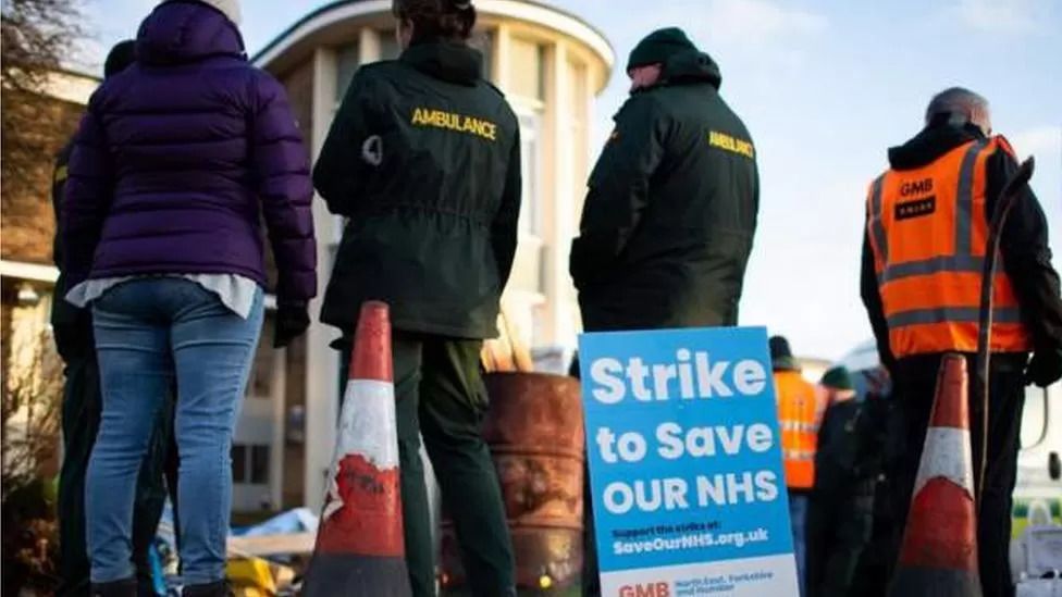 NHS facing more walkouts as ambulance staff strike