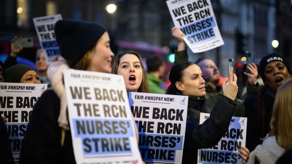 Patients told to expect widespread disruption as nurses strike