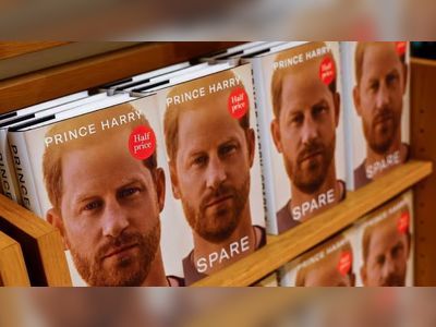At Indigo stores in Canada, Spare is currently being offered for sale at 25 per cent off the list price of $47