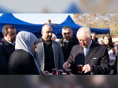 Britain's King Charles meets Turkey-Syria earthquake volunteers