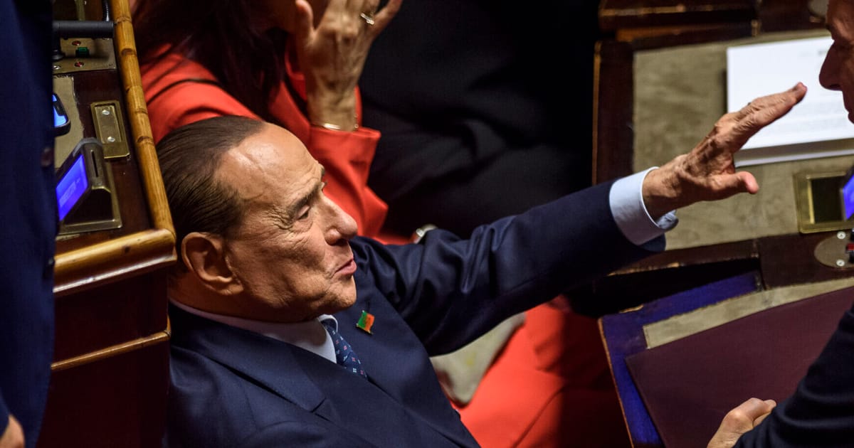 Berlusconi blames Zelenskyy for war in Ukraine
