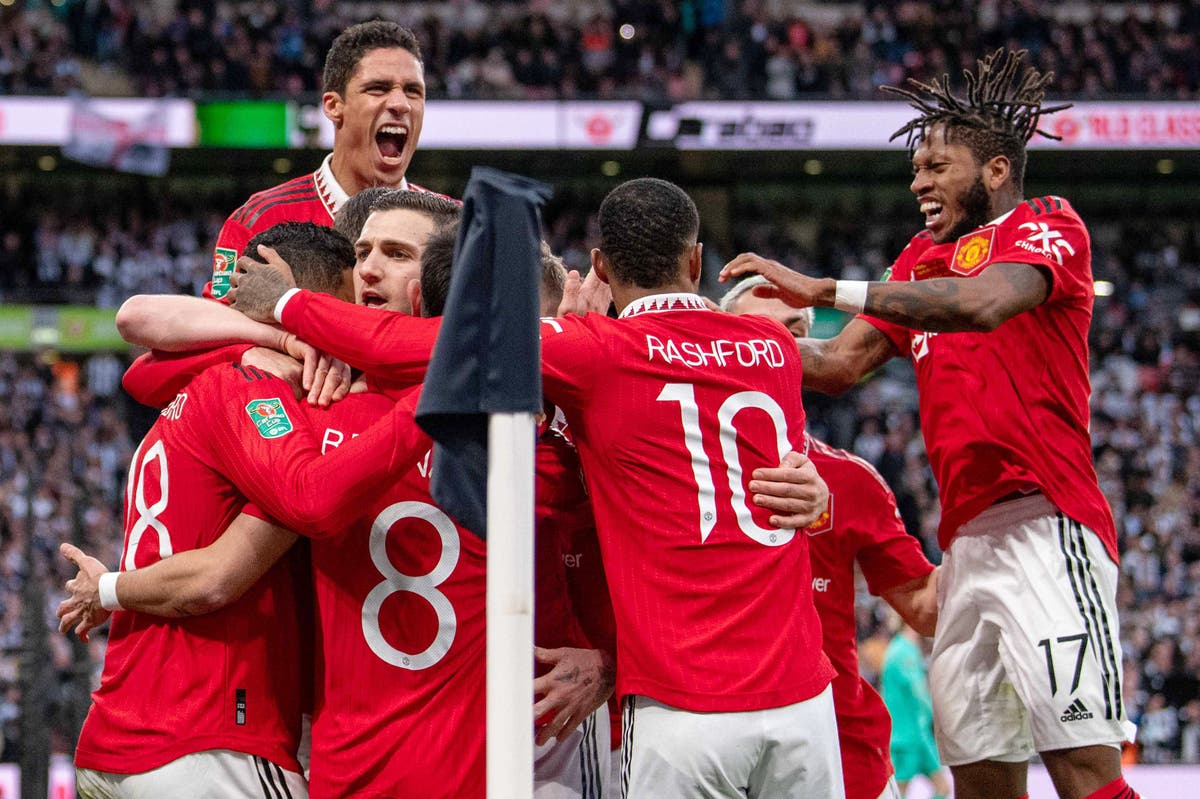 First trophy of Ten Hag era as Man United down Newcastle at Wembley