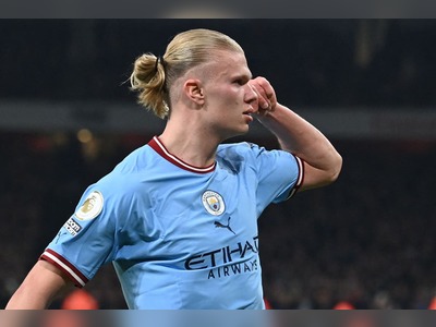 Man City go above Arsenal as Haaland settles thrilling title clash