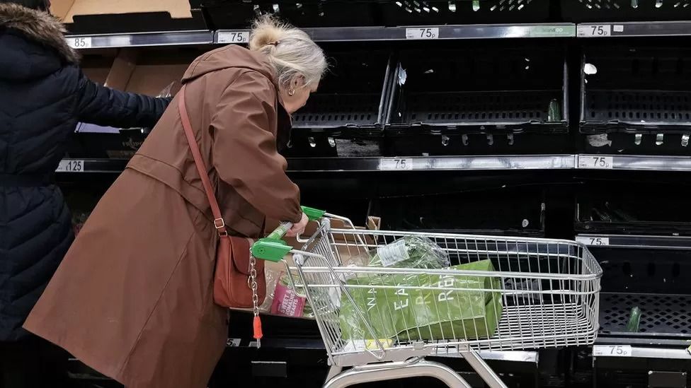 Fruit and vegetable shortages 'to last four weeks', says George Eustice