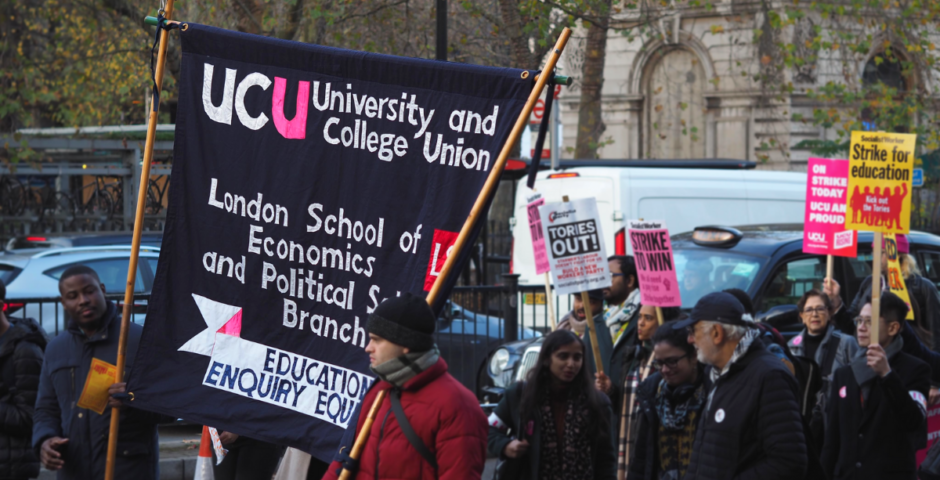 UK's university and college union to pause strikes for two weeks