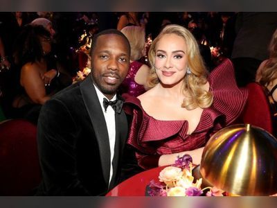Adele offers shout-out to boyfriend Rich Paul during emotional Grammys speech