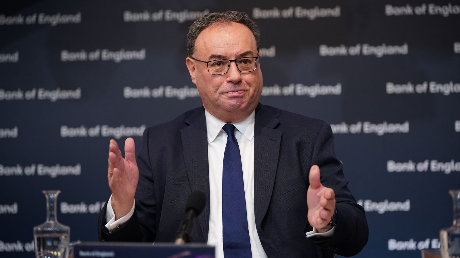 UK banking 'resilient' and inflation fight remains top focus, says Bank of England Governor Andrew Bailey