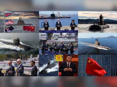 China is calling out the US, UK, and Australia on their submarine pact, claiming they are going further down a dangerous road