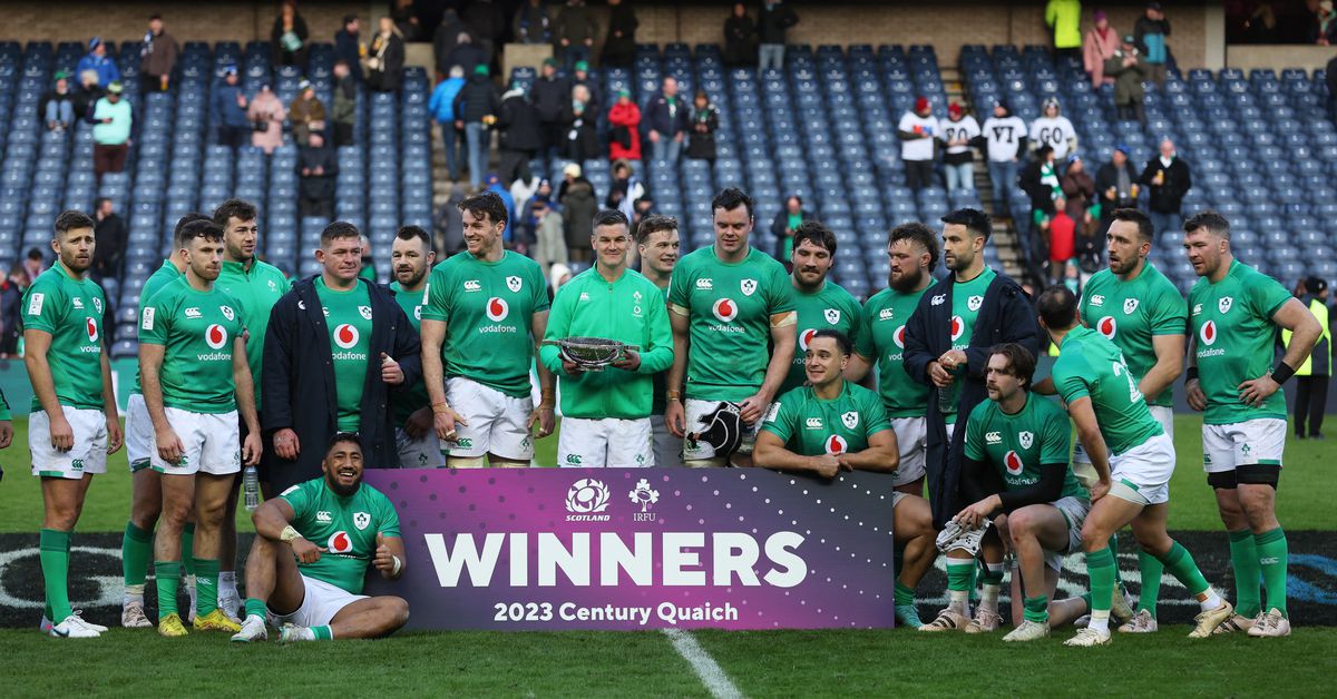 Ireland stay on course for Grand Slam after Scotland win