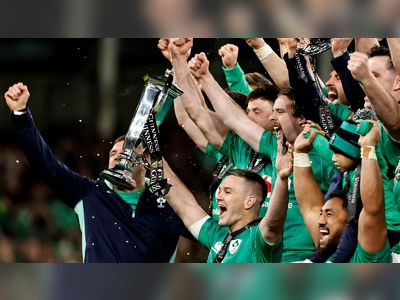 Ireland clinches Six Nations Grand Slam with victory over England