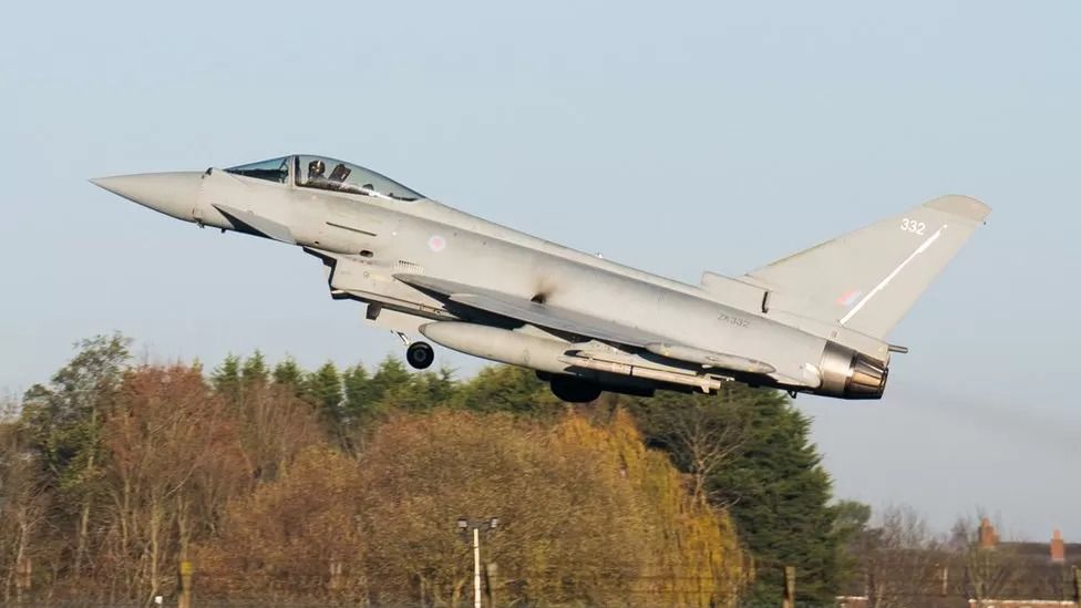 Sonic boom heard as RAF jets escort aircraft to Stansted Airport