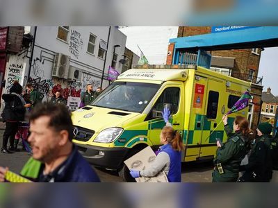 Two unions suspend ambulance strikes in England as talks reopen
