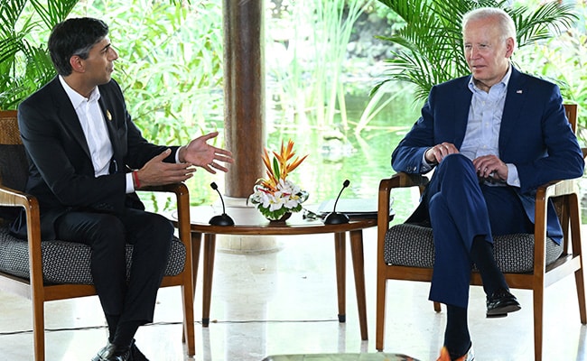 British PM Rishi Sunak To Meet US President Joe Biden In Northern Ireland