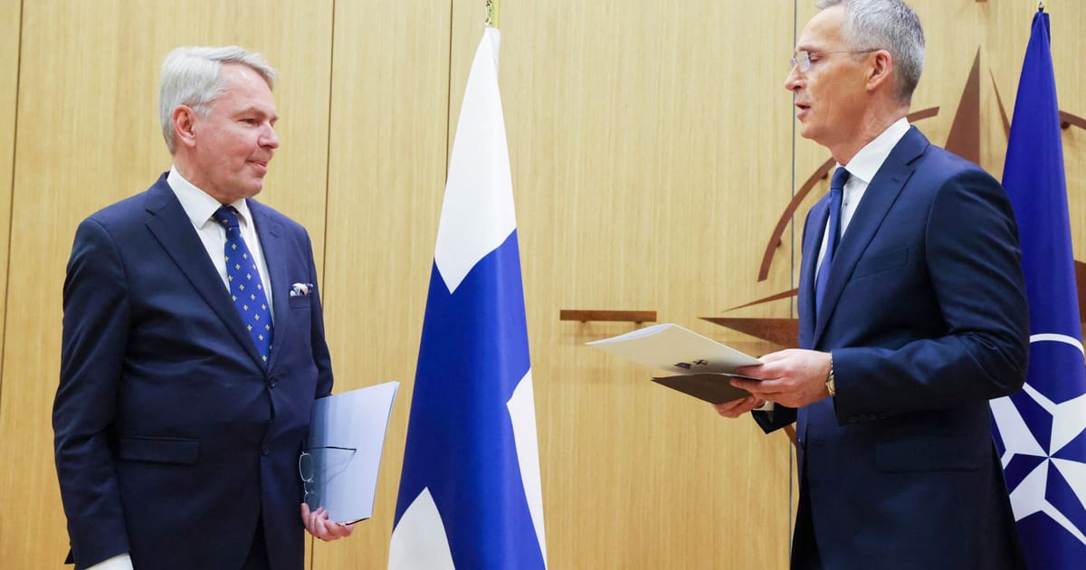 Finland is now officially a NATO member