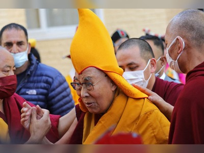 Dalai Lama apologises for kissing boy and asking him to suck tongue
