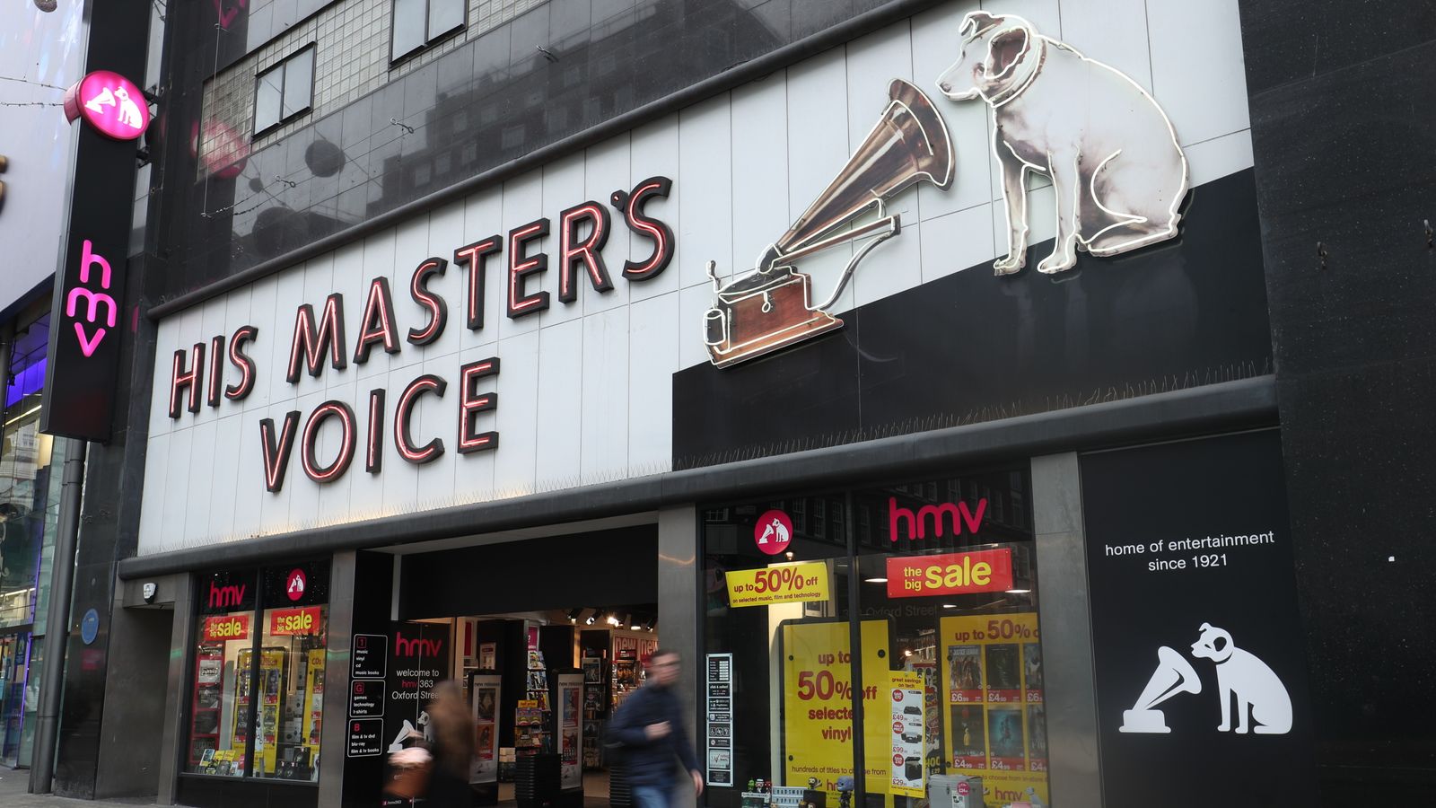 HMV to reopen original flagship store after turnaround in music retailer's fortunes
