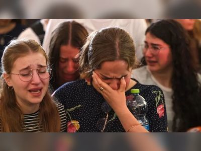 Maia and Rina Dee: Father mourns at funeral of sisters killed in West Bank