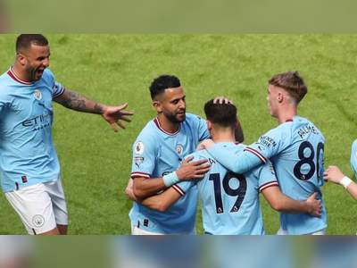 Man City celebrate title with win over Chelsea