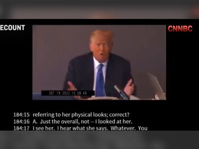 Newly released video of Donald Trump’s rape trial deposition: