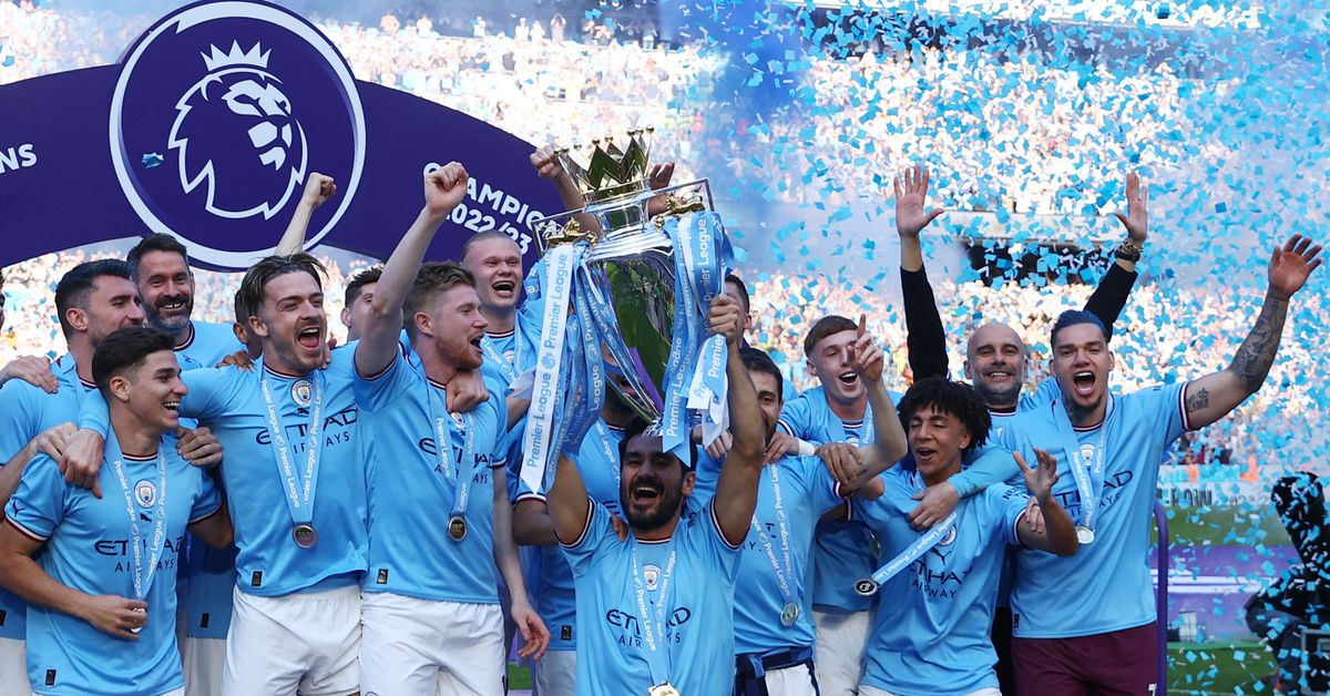 Man City celebrate Premier League title with 1-0 win over Chelsea