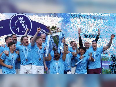 Man City celebrate Premier League title with 1-0 win over Chelsea