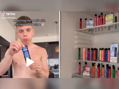 TikTok vaping adverts for Elf Bar and HQD Tech - one featuring Gogglebox star - banned by UK watchdog