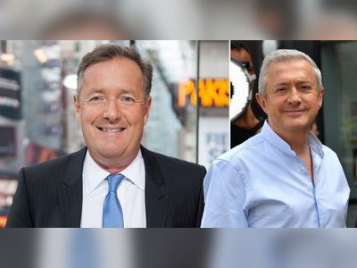 Piers Morgan clashes with Louis Walsh over 'stain on humanity' Eurovision