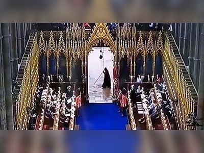Mystery behind the 'grim reaper' at Charles's coronation is finally solved