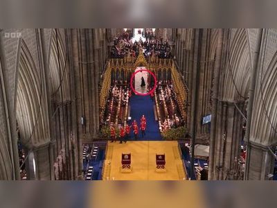 People are convinced they spotted the Grim Reaper at the King's coronation