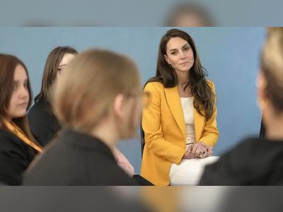 Kate tells pupils she ‘never expected to be royal but fell in love’