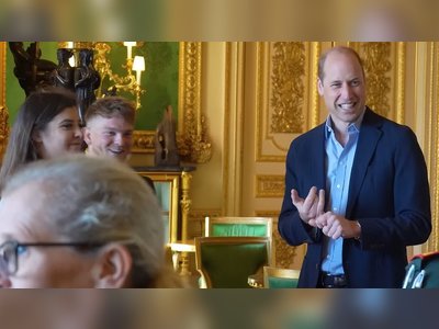 Prince William Meets Crash Survivor He Helped Save