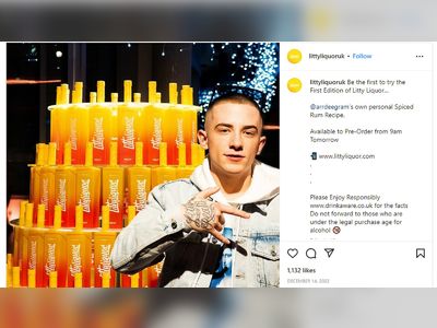 Instagram Posts by Litty Liquor Featuring Rapper ArrDee Banned by Advertising Standards Authority