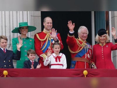 King Charles III took part in his first Trooping the Colour ceremony as monarch, which included a surprise tribute with airplanes spelling out his initials, CR