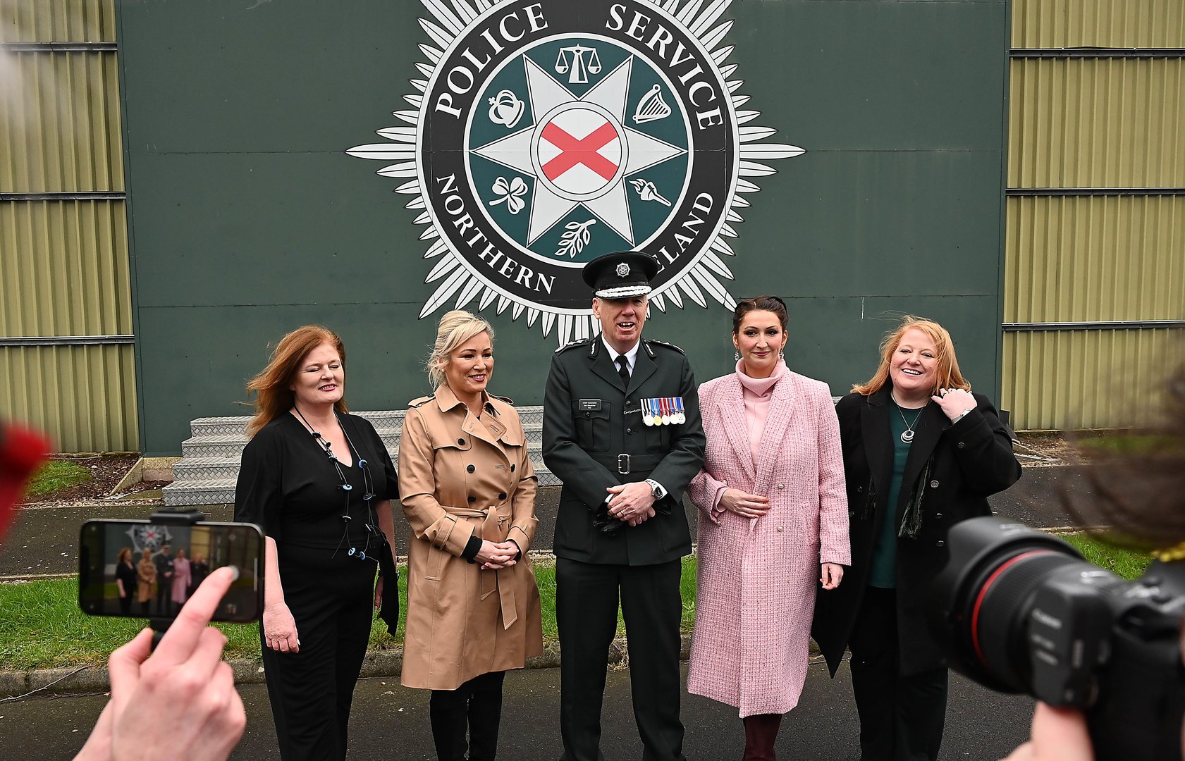 Sinn Fein leader attends police graduation in first for Northern Ireland