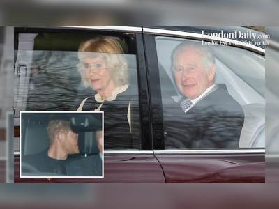 King Charles seen for first time since diagnosis as Prince Harry arrives in the UK