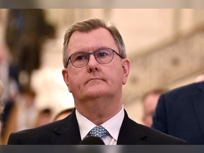 Sir Jeffrey Donaldson resigns as DUP leader after sexual offence charges